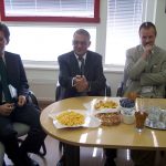 A pozsonyi magyar nagykövet látogatása a Fórum Intézetben
