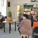 A budapesti ELTE néprajz szakos hallgatói az Etnológiai Központban